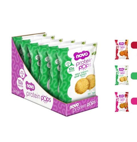 نوفو - بروتين بوبس (6 قطع) - NOVO Protein Pops