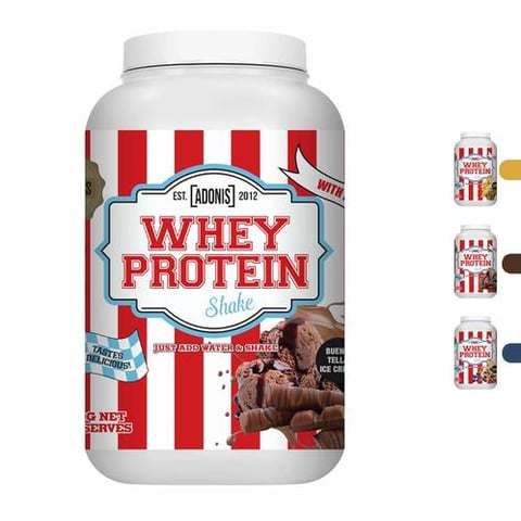 ادونيس - واي بروتين شيك مع ايزو (910 جم) - Adonis Whey Protein Shake
