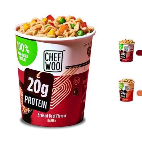 CHEF WOO - Protein Ramen Noodles