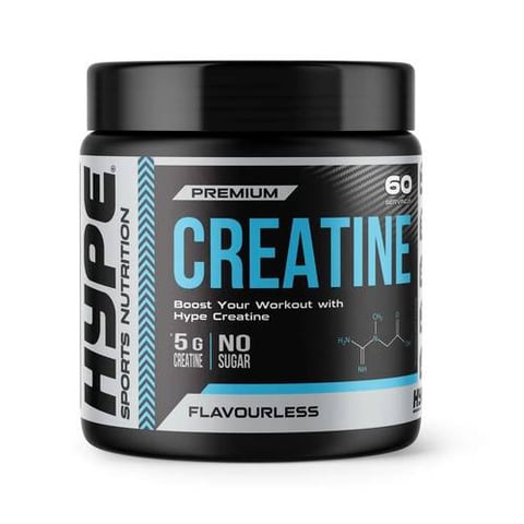 هايب - كرياتين مونوهيدرات بريميوم (300 جم)  - Hype Premium Creatine Monohydrate