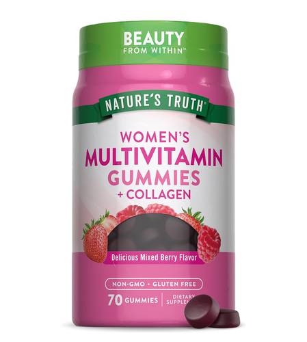 نيتشرز تروث - مالتي فيتامين للنساء مع الكولاجين (70 كبسولة) - Nature's Truth Women's Multi-Vitamin Collagen