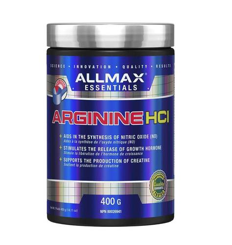 اول ماكس‏ أرجينين هيدروكلوريد (400 جم) - ALLMAX Essentials ARGININE HCL
