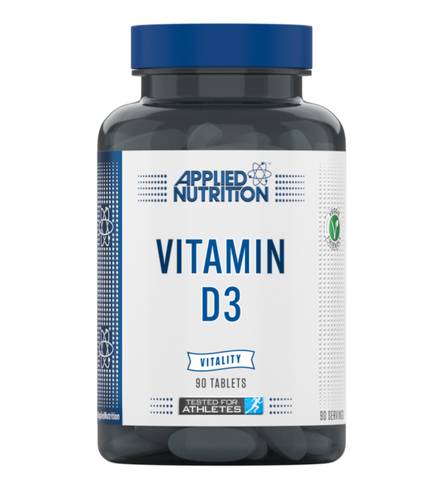ابلايد نيوترشن - فيتامين د 3 (90 كبسولة) - Applied Nutrition Vitamin D3 