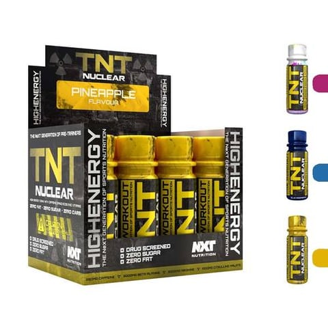 نكست نيوتريشن - تي إن تي نيوكلير شوت ماقبل التمرين - NXT Nutrition TNT Nuclear Shots 