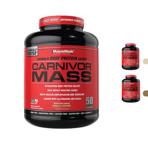 ماسل ميدز  كارنيفور ماس بيف بروتين (2.6 كجم) MuscleMeds Carnivor Mass Beef Protein