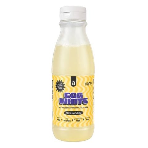 نانو سبس - بروتين بياض البيض سائل (485 مل) - Nano Supps Protein Liquid Egg White