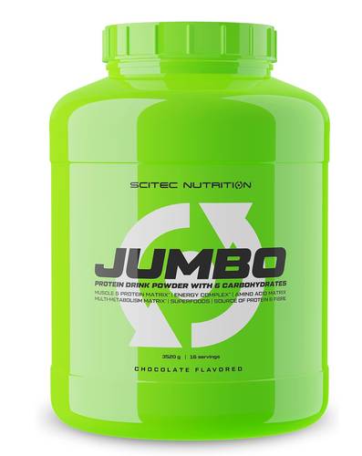 سايتك نوتريشن - جامبو بروتين و كربوهيدرات (3.52 كجم) - Scitec Nutrition Jumbo Protein with Carbohydrates