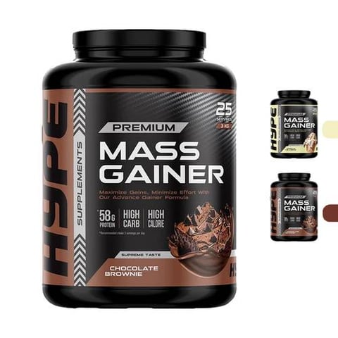 هايب - بريميوم ماس جينر (3 كجم) - Hype Premium Mass Gainer 