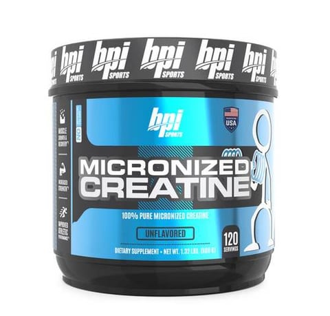بي بي أي سبورتس‏ - كرياتين ميكرونيزد (120 حصة) - BPI Sports Micronized Creatine