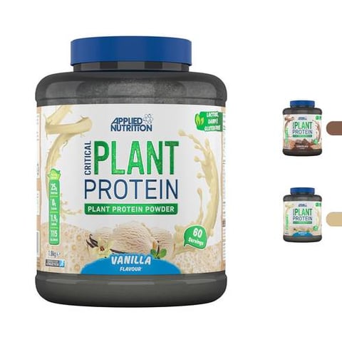أبلايد نيوتريشن - كريتيكال بروتين نباتي (1.8 كجم) Applied Nutrition - Critical Plant Protein Powder