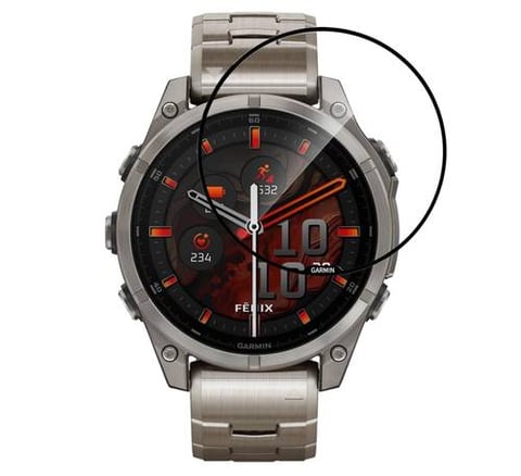 3 قطع - حامي شاشة لساعة جارمن فينكس اي (Garmin Fenix E)