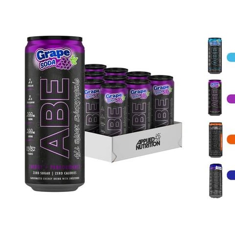 ابلايد نيوترشن - اي بي ايه مشروب طاقة ماقبل التمرين (12 عبوة) Applied Nutrition ABE Energy Cans