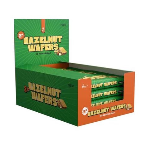 نانو سبس - بروتين ويفر بالبندق - Nano Supps Protein Hazelnut Wafers