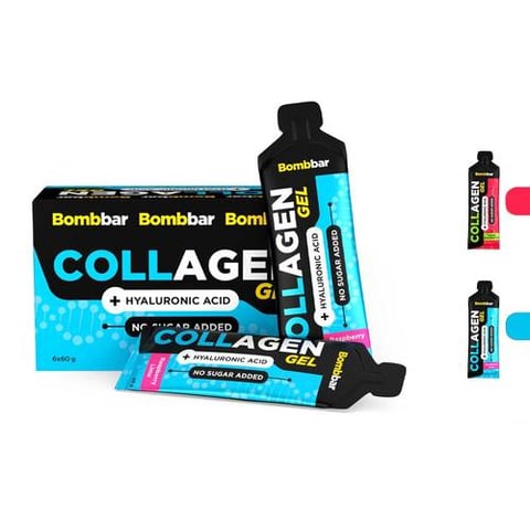 Bombbar - Collagen gel with hyaluronic acid sugar-free (6 Packs)
