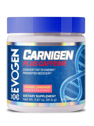 Evogen Carnigen Plus Caffeine, Carnitine Fat Burning Powder (50 Servings)