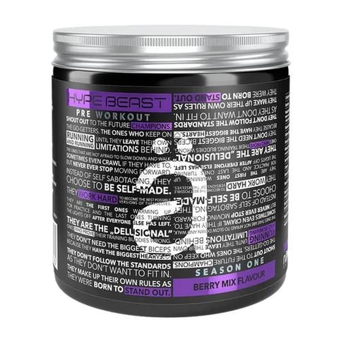 نانو سبس -  هايب بيست ما قبل التمرين (320 جم) - Nano Supps Hype Beast Pre workout