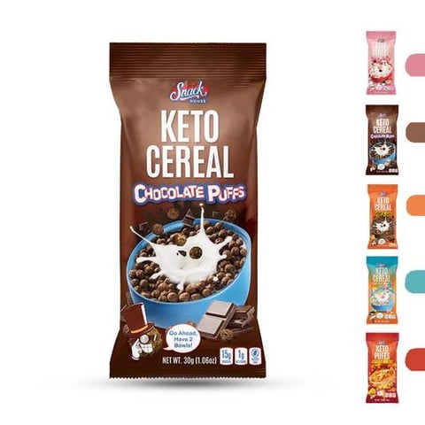 Snack House - Keto Cereal Healthy Breakfast (8 pieces)