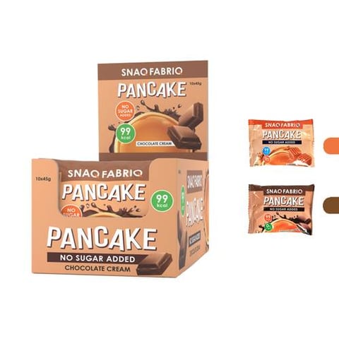 سناك فابريك - بروتين بان كيك (10 حبات) - Snaq Fabriq Pancake Protein