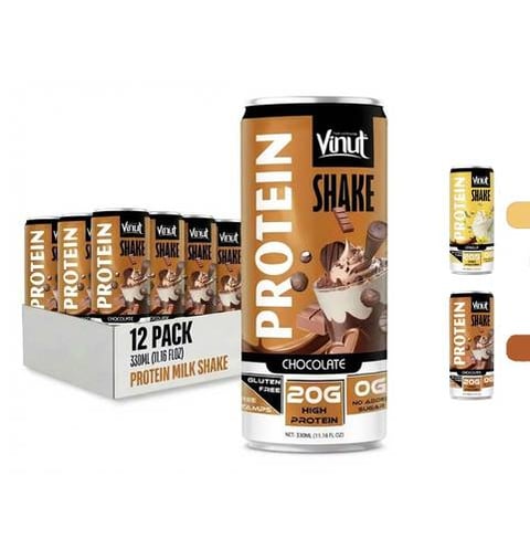 فينت - بروتين شيك عالي البروتين (330 مل) - Vinut Protein Shake