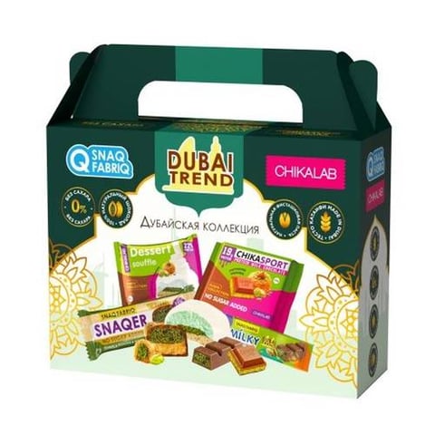 سناك فابريك - مجموعة دبي تريند خالية من السكر - SNAQ FABRIQ Dubai Trend mini Gift Set