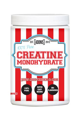 ادونيس - 100% كرياتين مونوهيدرات نقي (500 جم) - Adonis Pure Creatine Monohydrate