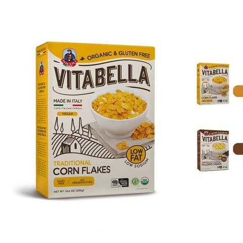 فيتابيلا - رقائق الكورن فليكس (300 جم) - Vitabella  Corn Flakes