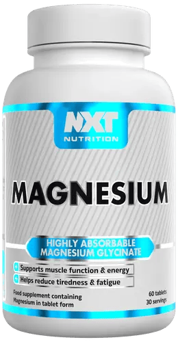نكست نيوتريشن - جليسينات مغنيسيوم (60 كبسولة) - NXT Nutrition Glycinate Magnesium