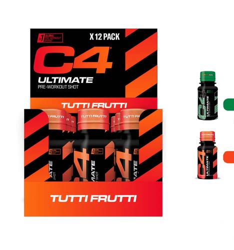 Cellucor - C4 Ultimate Pre-Workout Shot (Pack of 12)