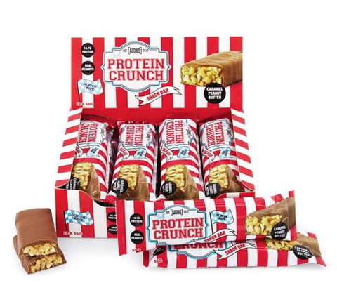 ادونيس - بار بروتين ناعم مقرمش (12 بار) - Adonis Soft Protein Crunch Snack Bar
