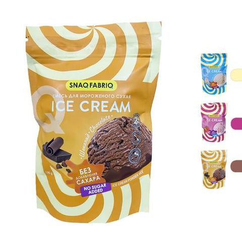 سناك فابريك - بودرة ايس كريم (120 جم) - SNAQ FABRIQ - Dry Ice Cream Mix