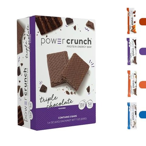 باور كرانش - بروتين بار الطاقة - Power Crunch - Protein Wafer Energy Bar