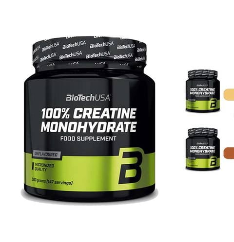 بيوتك يو إس إيه - 100% كرياتين مونوهيدرات - BioTech USA - Creatine Monohydrate