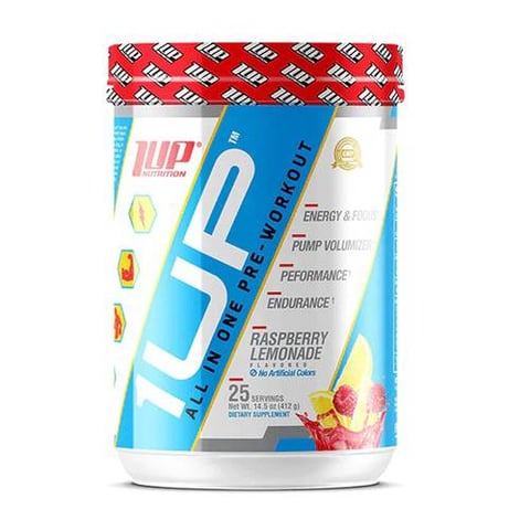 1UP Nutrition - All in one Pre-workout for Men (25 Servings)