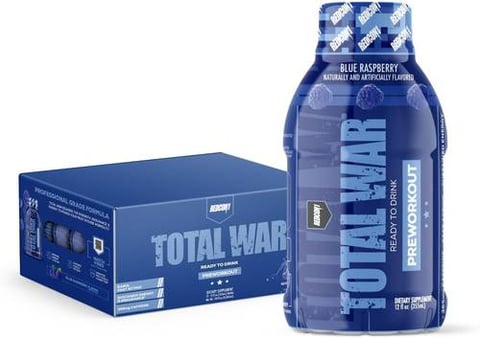 ريدكون1 - توتال وور مشروب طاقة قبل التمرين (12 عبوة) REDCON1 Total War Ready to Drink