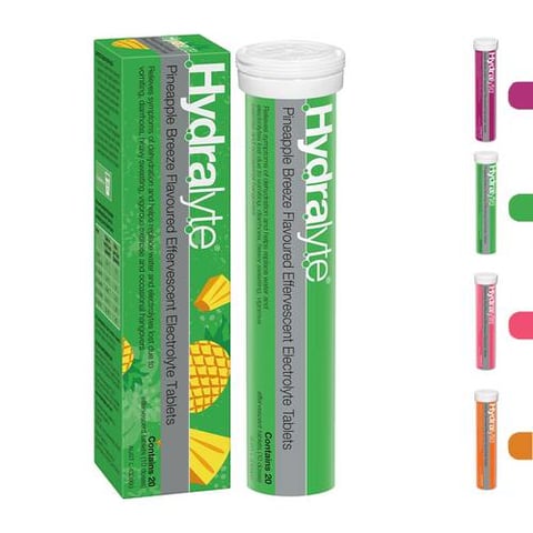 (Hydralyte - Effervescent Electrolyte Tablet (20Tablet