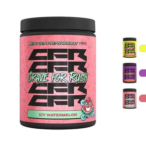 Nano Supps - Crave For Rush pre-workout (400 g)