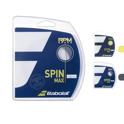 أوتار مضرب التنس ار بي ام راف من بابولات (12متر) - Babolat Tennis Strings RPM Rough