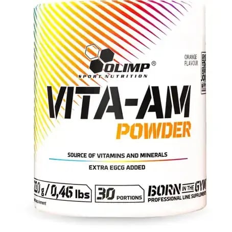 أولمب سبورت نيوترشن فيتا-ايه ام مكمل فيتامين صباحي (210 جم) - Olimp Vita-Am Powder