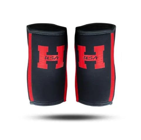 هامر - قطعتين من دعامة الكوع للضغط لرفع الأثقال واللياقة البدنية - Hummer - Elbow Sleeve