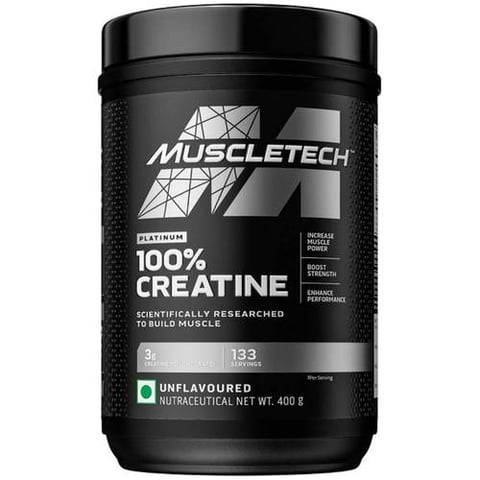 مسل تك - بلاتينيوم 100%  كرياتين (400 جم) Muscletech Platinum 100% Creatine