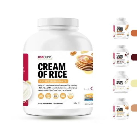 CSN Supplements - Cream Of Rice (50 Servings)