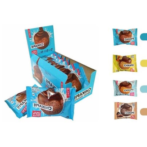 شيكالاب - شيكاباي بسكويت عالي البروتين (9 حبات) - CHIKALAB Chikapie Protein Cookie