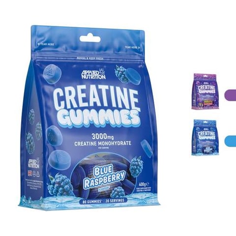 ابلايد نيوترشن - كرياتين مونوهيدرات جميز (400 جم) - Applied Nutrition Creatine Gummies