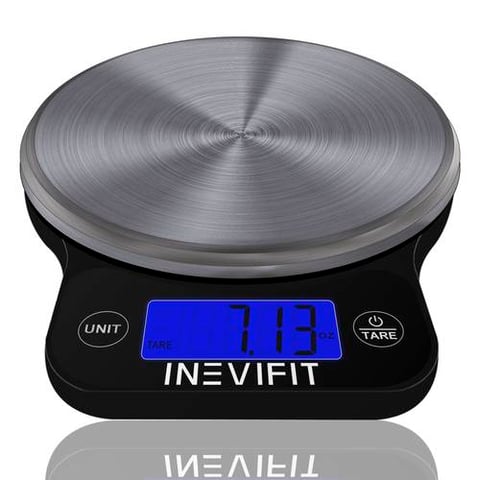 ميزان رقمي إلكتروني للأطعمة والمطبخ من انفيفيت (INEVIFIT)
