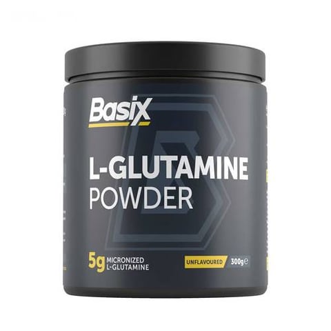 بيسيكس - ال- جلوتامين بودرة (300 جم) - Basix Nutrition L-Glutamine Powder