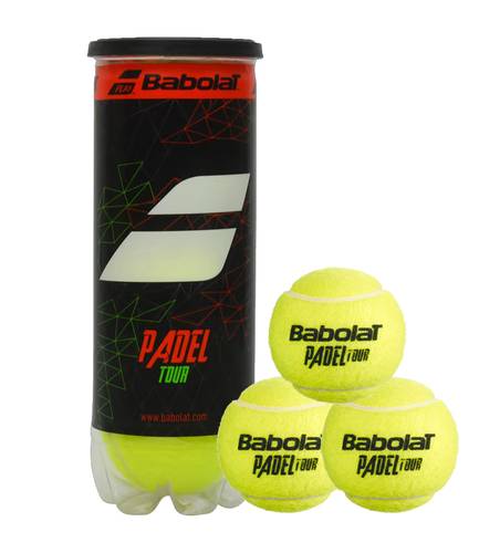 كرات البادل تور من بابولات (3 كرات في العبوة) - Babolat Padel Balls Tour