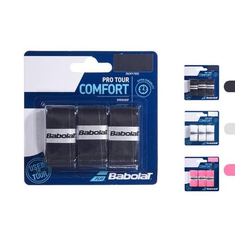 Babolat Overgrip Tennis/Padel PRO TOUR COMFORT X3