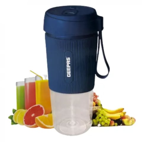 GEEPAS GSB44073 REACHARGEABLE PORTABLE JUICER 300ML
