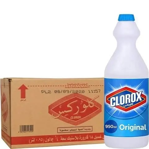 CLOROX BLEACH ORIGINAL 18*950ML - CARTOON