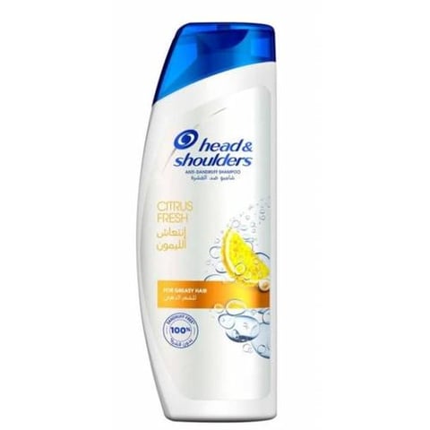 HEAD SHOULDERS SHAMPOO ANTI-DANDRUFF CITRUS FRESH 190ML